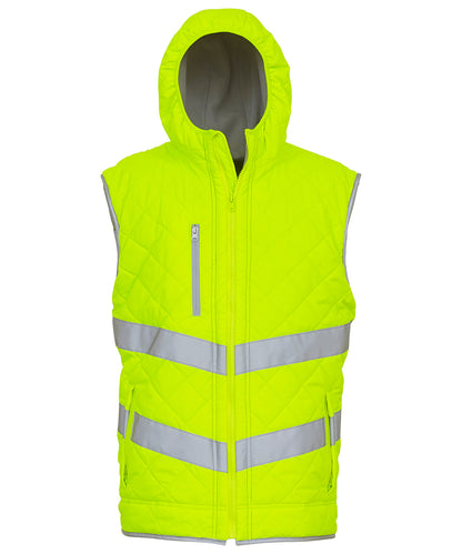 Hi-vis Kensington hooded gilet