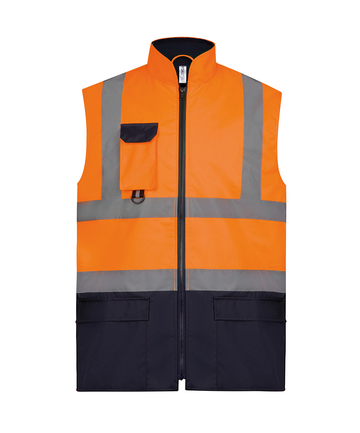 Hi-vis padded bodywarmer