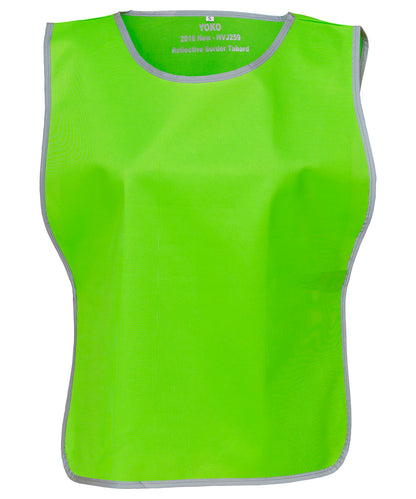 Hi-vis reflective border tabard (HVJ259) YK009