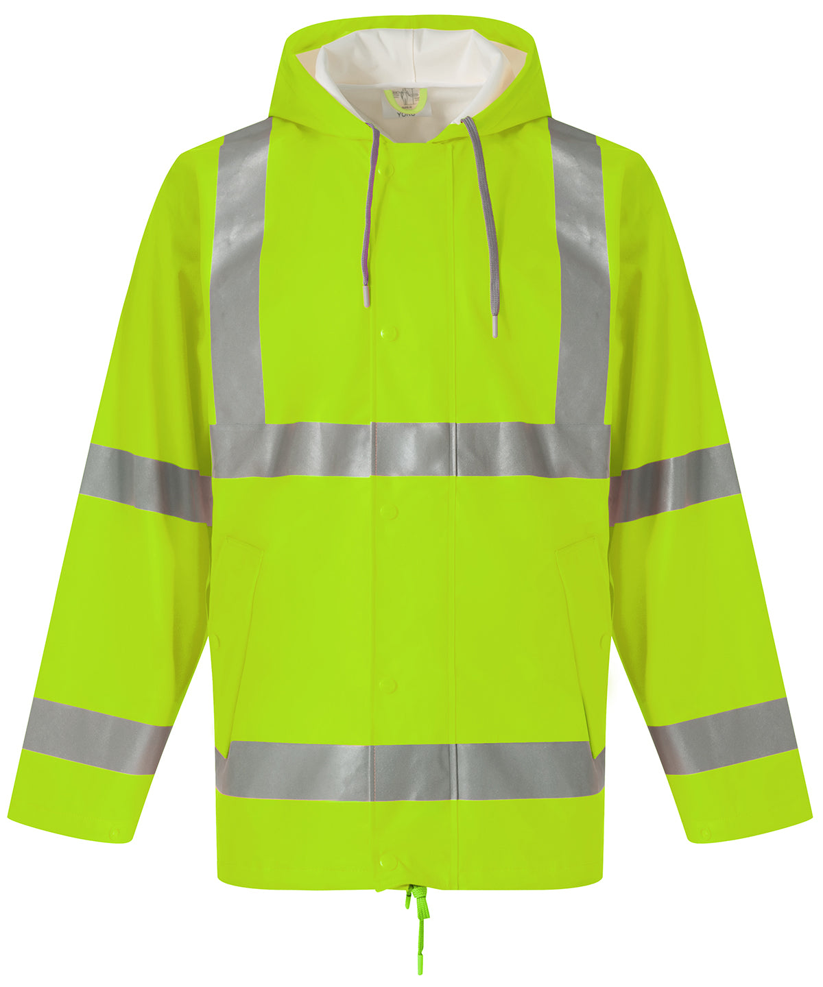 Hi-vis soft flex breathable U-dry jacket