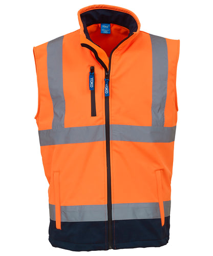 Hi-vis softshell gilet