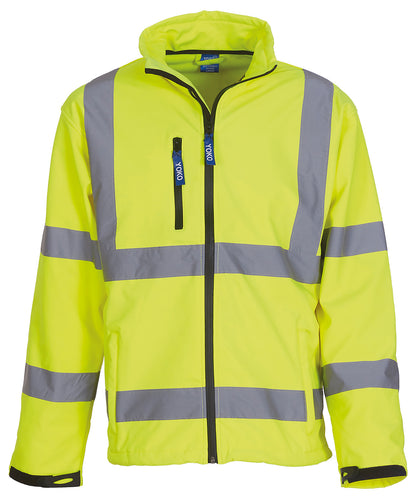 Hi-vis softshell jacket