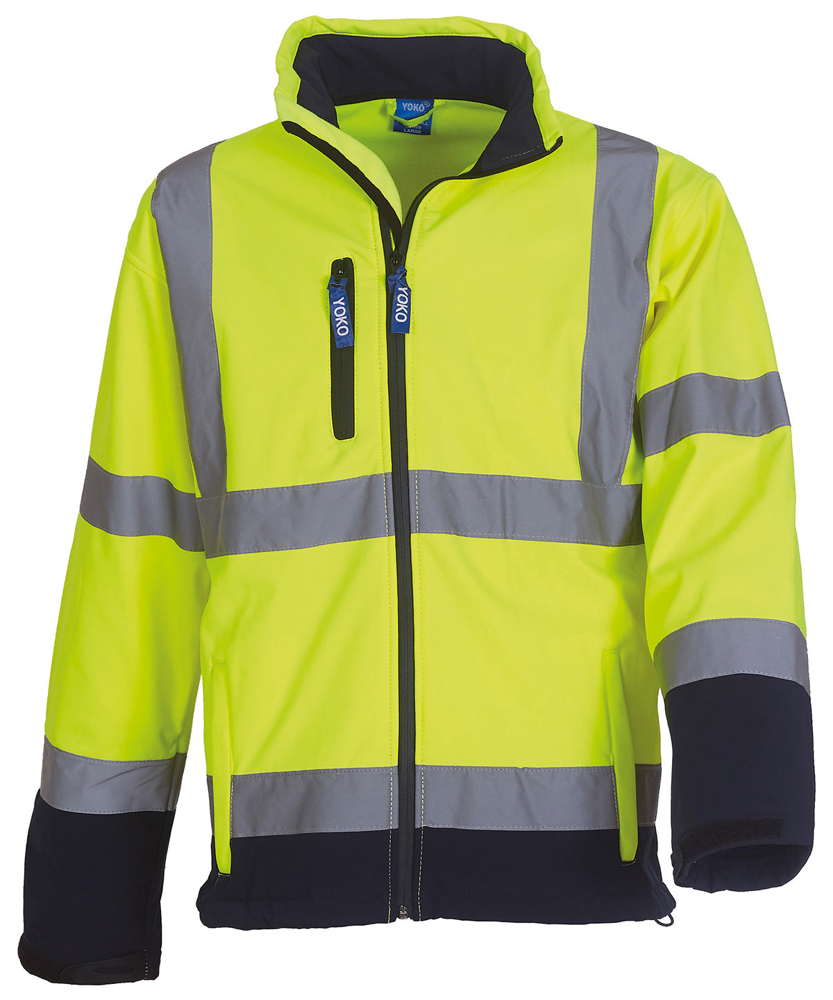 Hi-vis softshell jacket