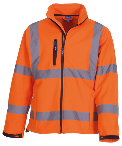 Hi-vis softshell jacket