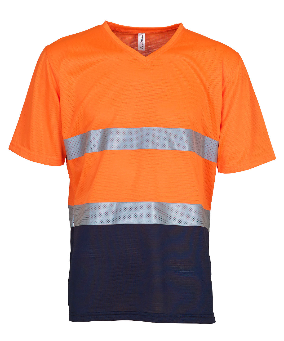 Hi-vis top cool super light v-neck t-shirt