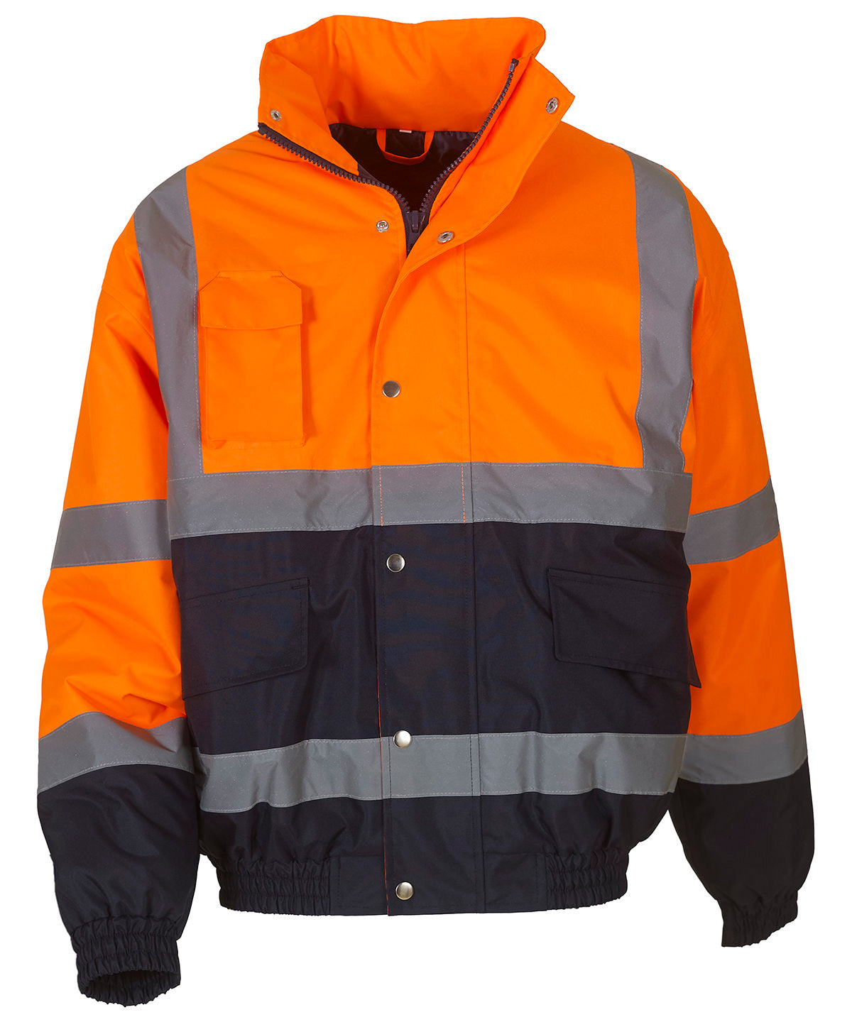 Hi-vis two-tone bomber jacket