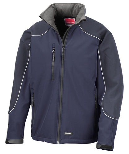 Hooded softshell jacket