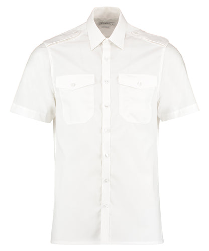 Pilot shirt short-sleeved (tailored fit)