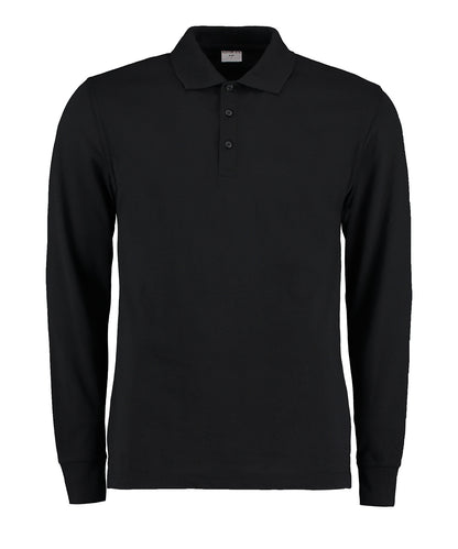 Piqué polo long-sleeved (classic fit)