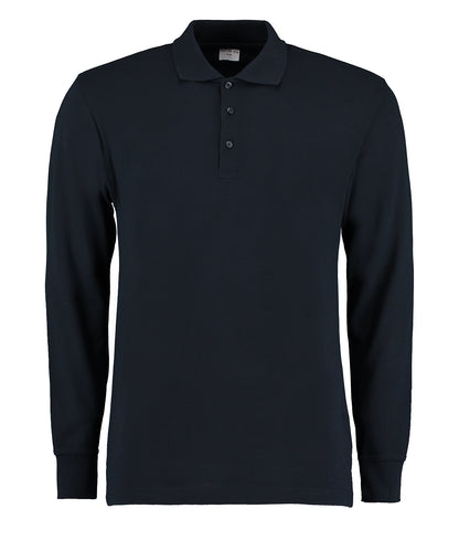 Piqué polo long-sleeved (classic fit)