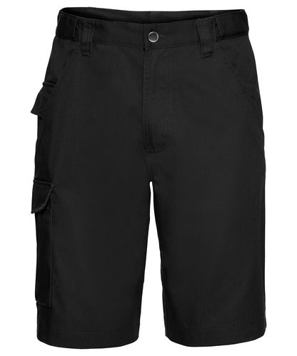 Polycotton twill workwear shorts J002M