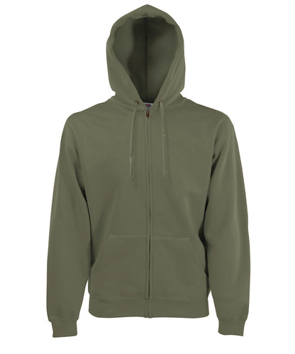 Premium 70/30 hooded sweatshirt jacket