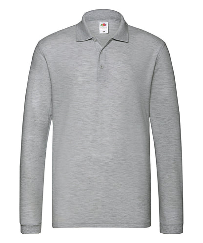 Premium long sleeve polo