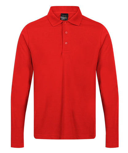 Pro 65/35 long sleeve polo