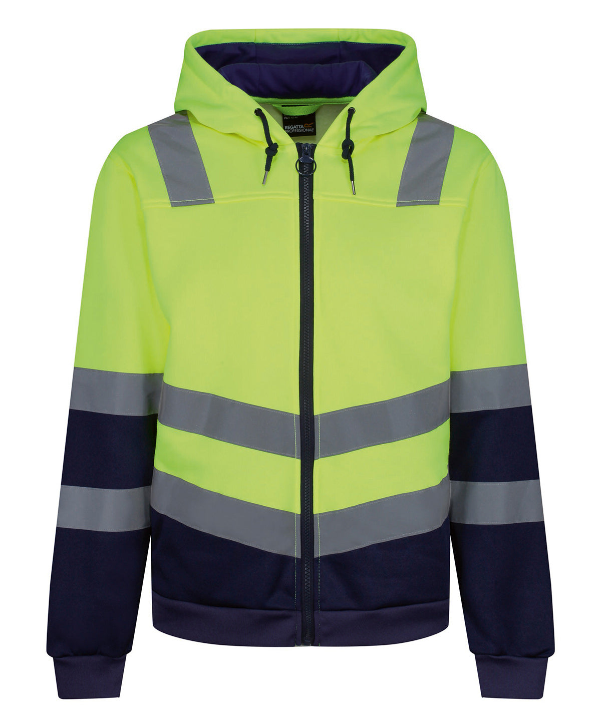 Pro hi-vis full zip hoodie