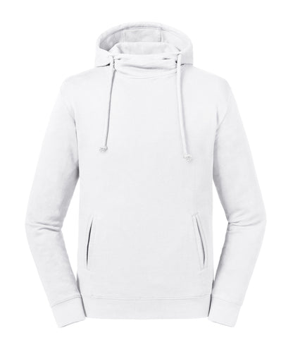 Pure organic high collar hooded sweatshirt