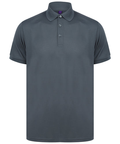 Recycled polyester polo shirt