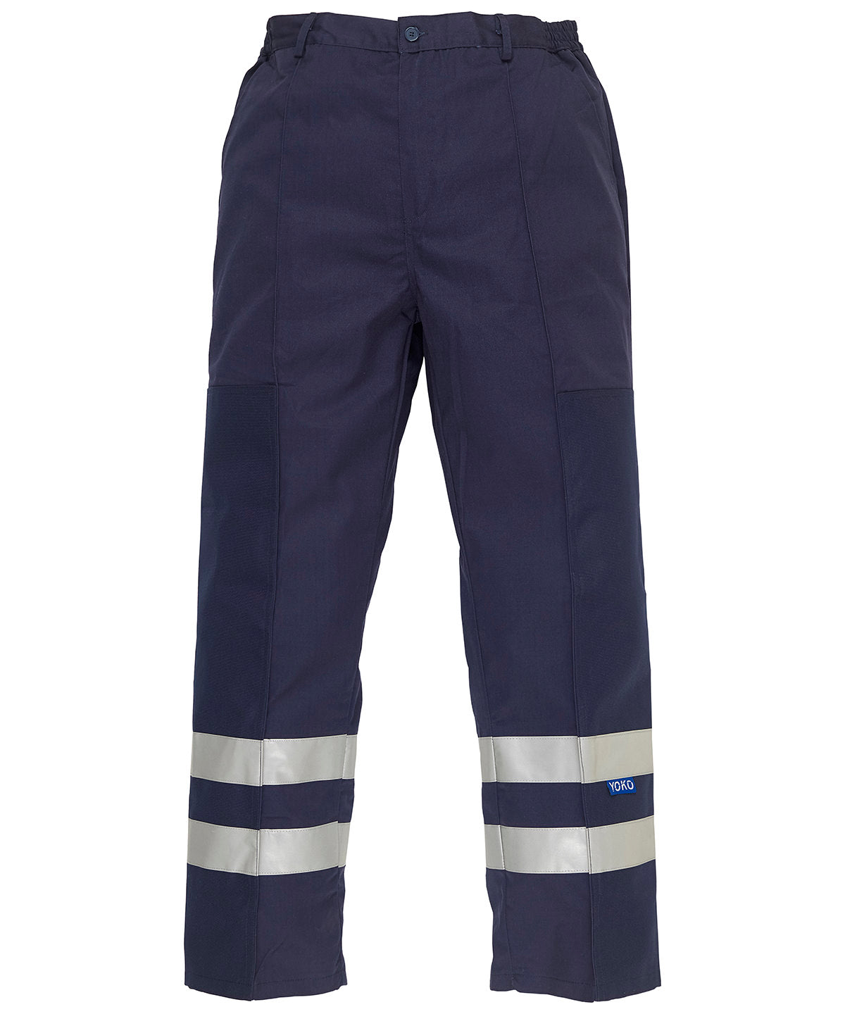 Reflective polycotton ballistic trousers