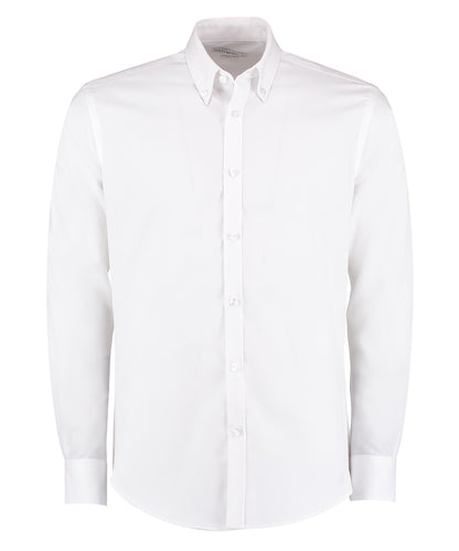 Slim fit non-iron Oxford twill shirt long-sleeved (slim fit)