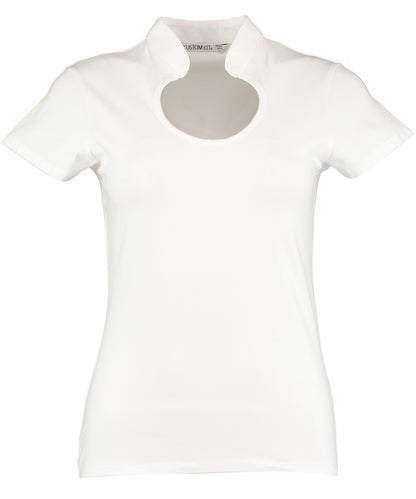 Women's corporate top keyhole neck (regular fit) KK755