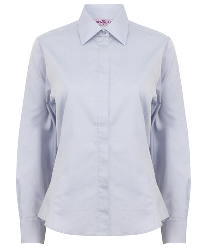 Women's long sleeve lightweight Oxford