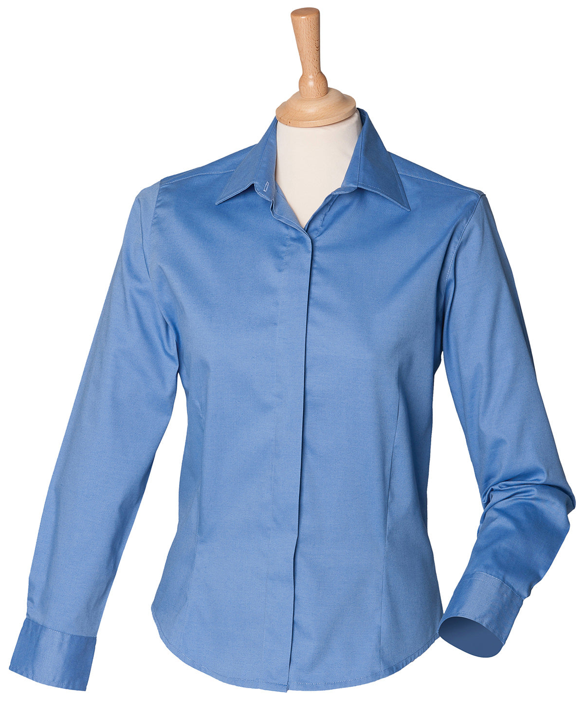 Women's long sleeve lightweight Oxford