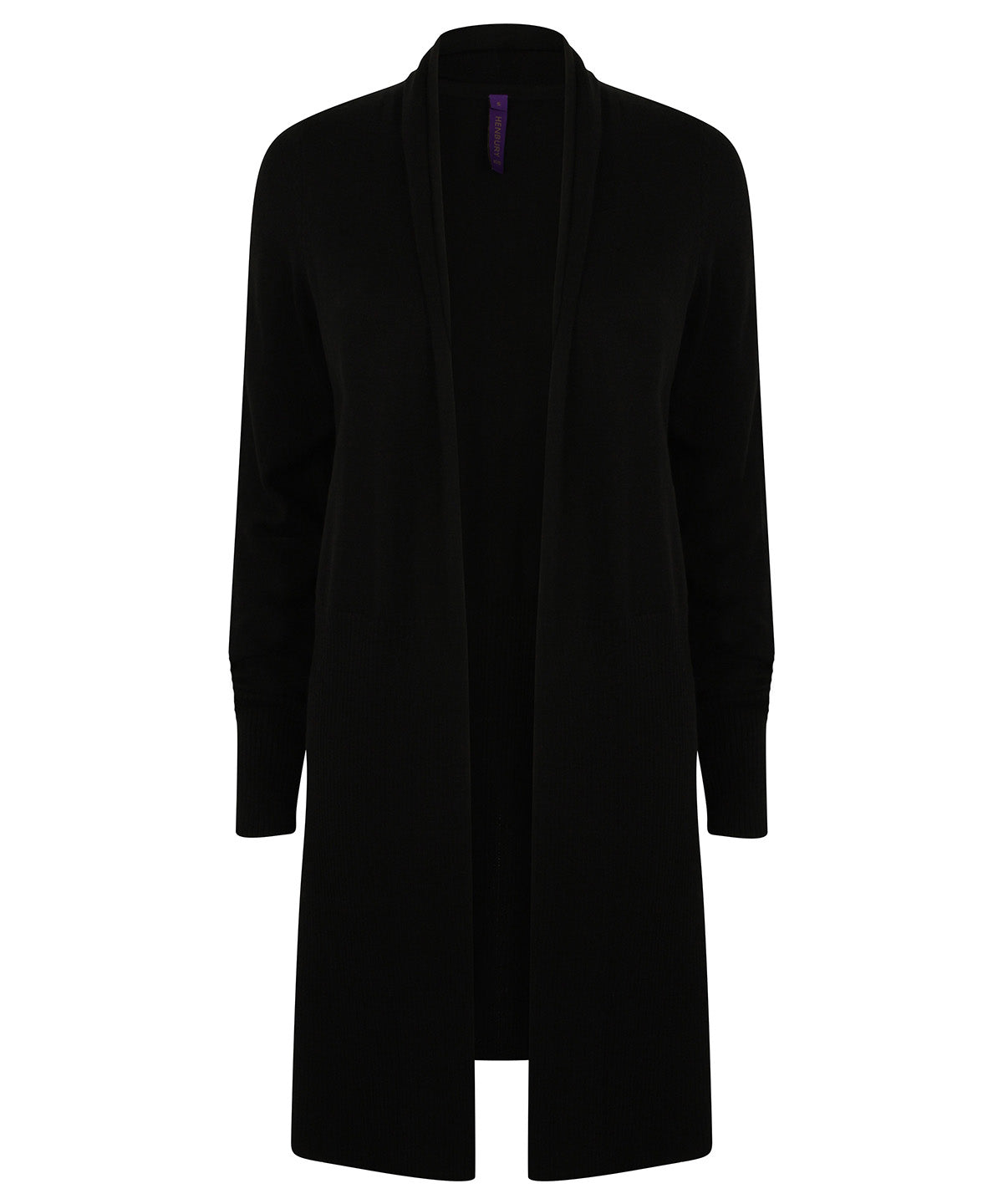 Women's longline open cardigan HB719