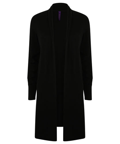 Women's longline open cardigan HB719