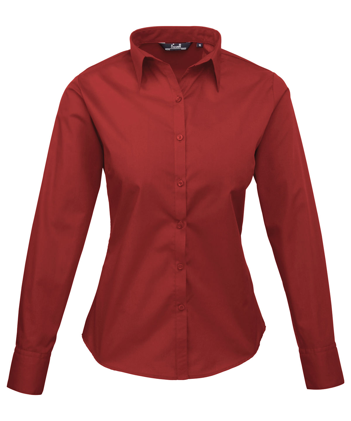 Women's poplin long sleeve blouse PR300