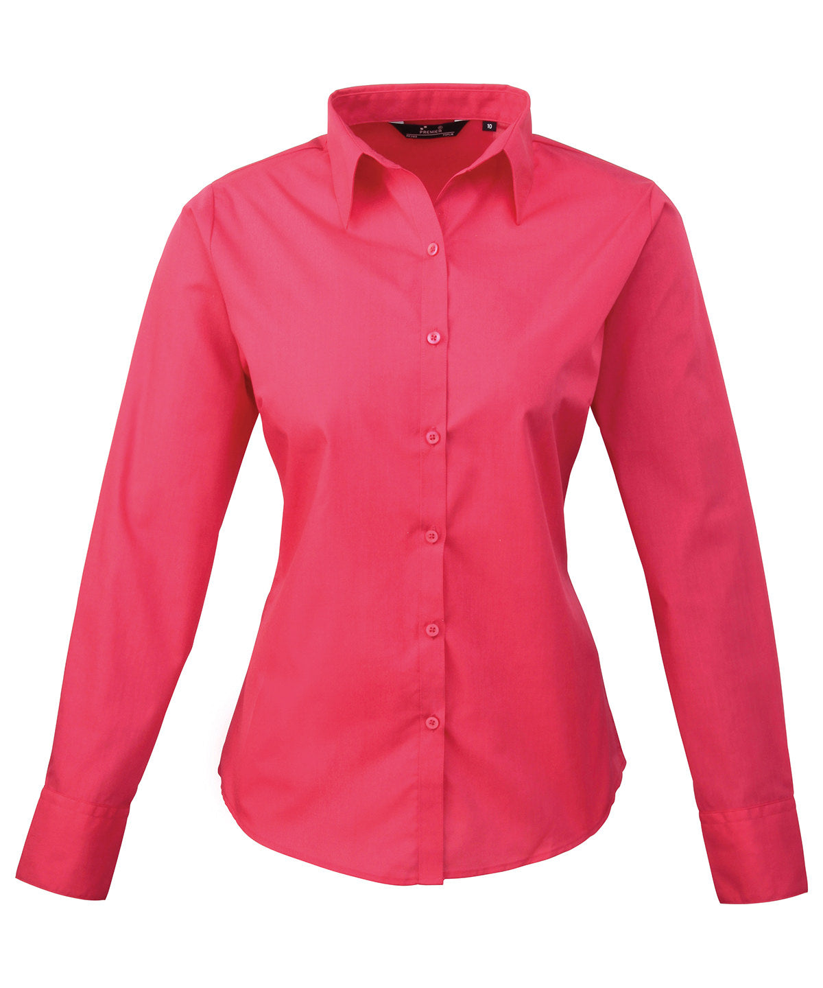 Women's poplin long sleeve blouse PR300