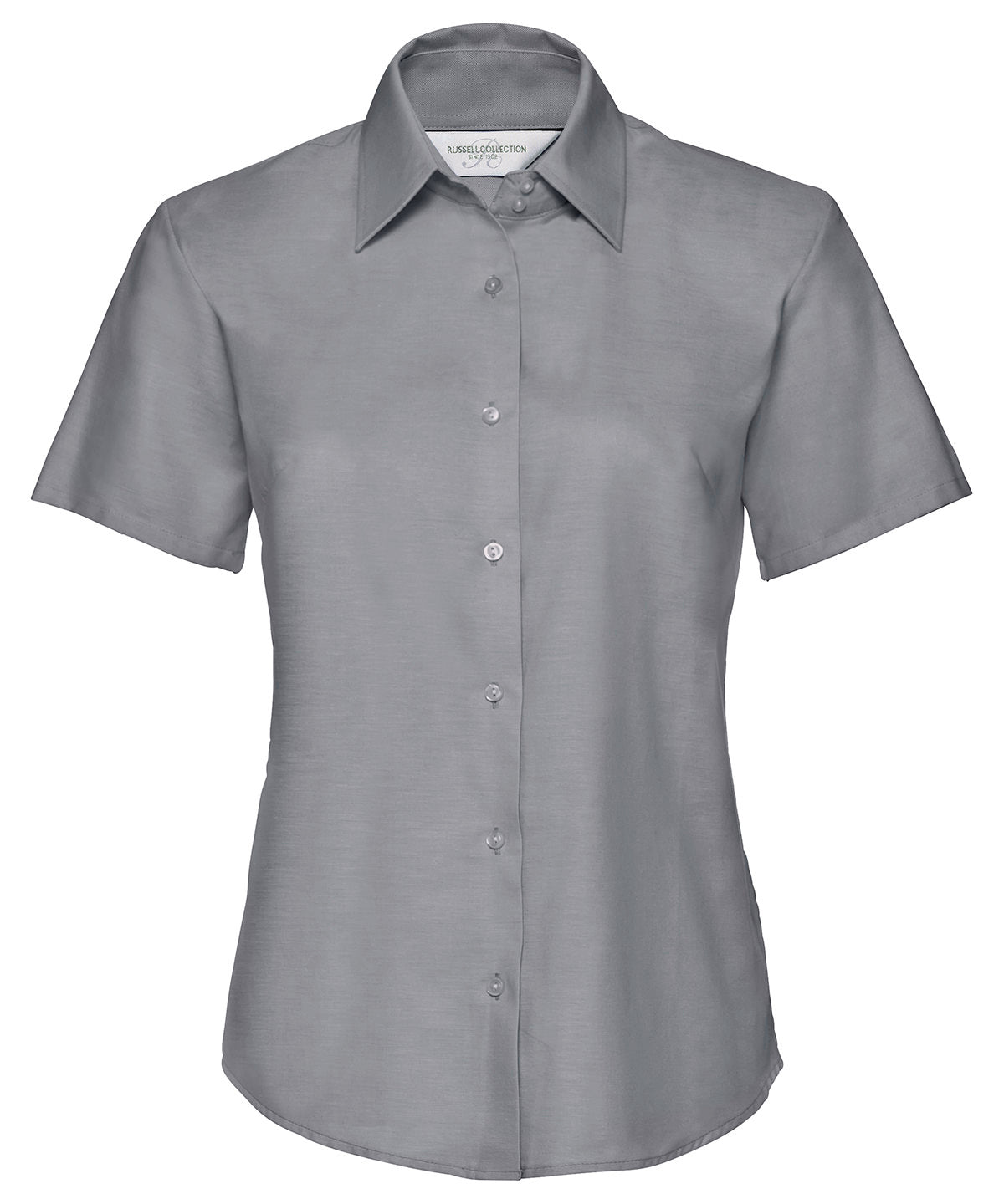 Women's short sleeve Oxford shirt