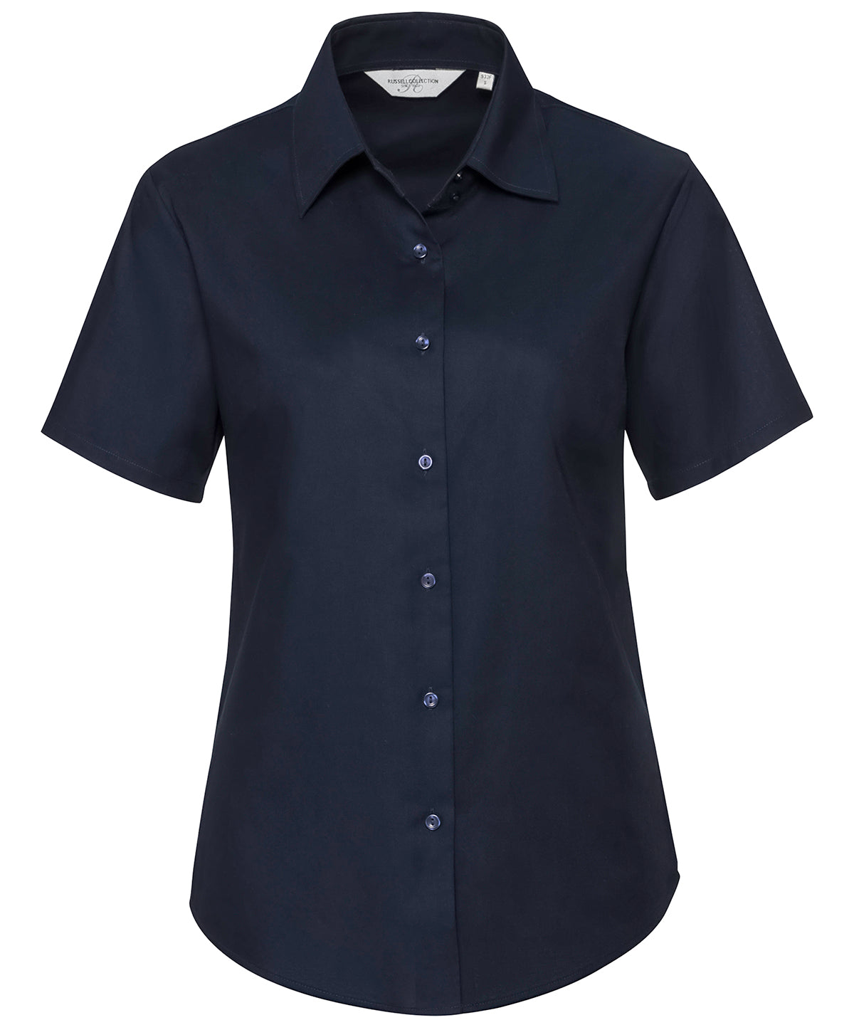 Women's short sleeve Oxford shirt