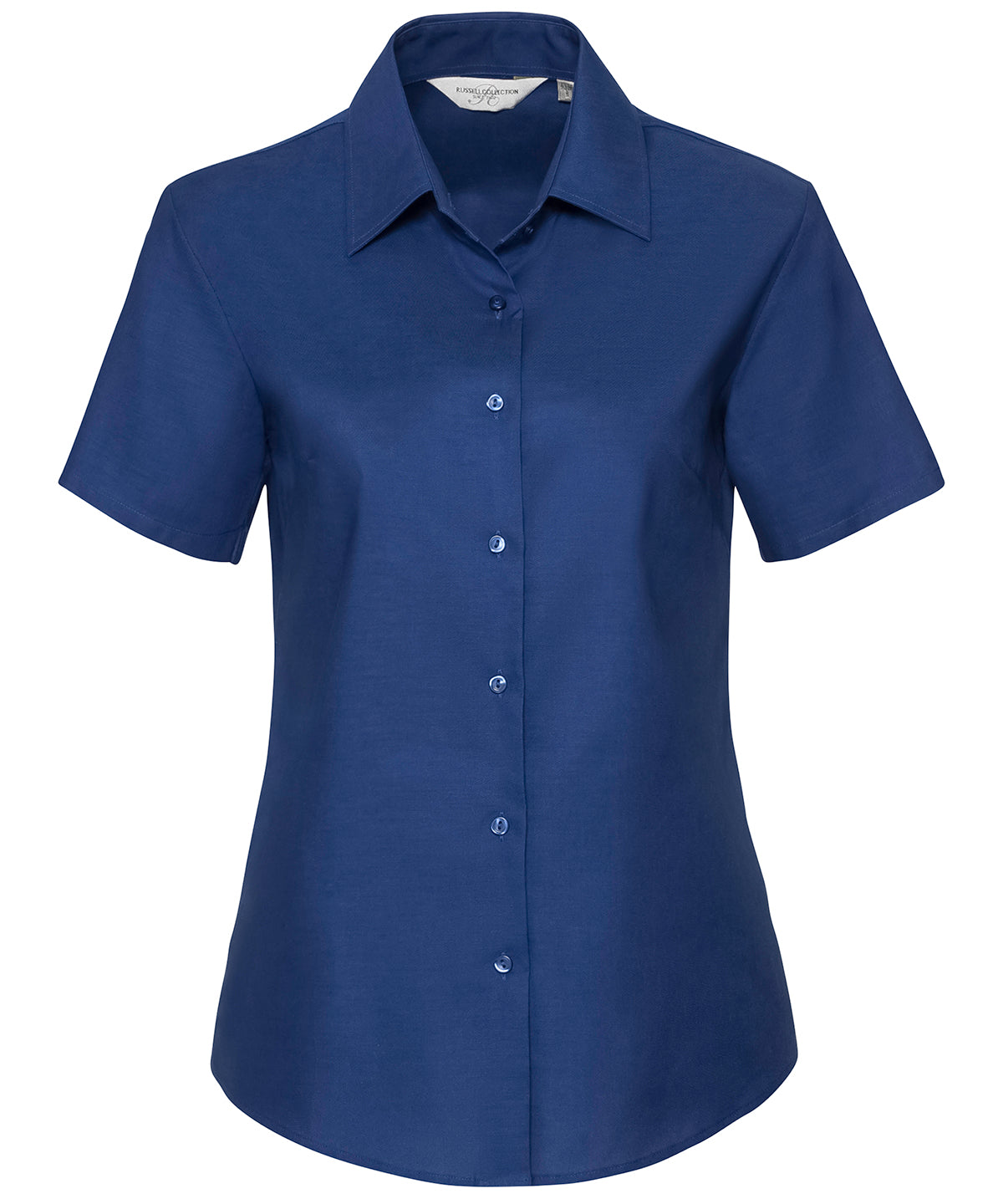 Women's short sleeve Oxford shirt