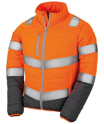 Women's soft padded safety jacket