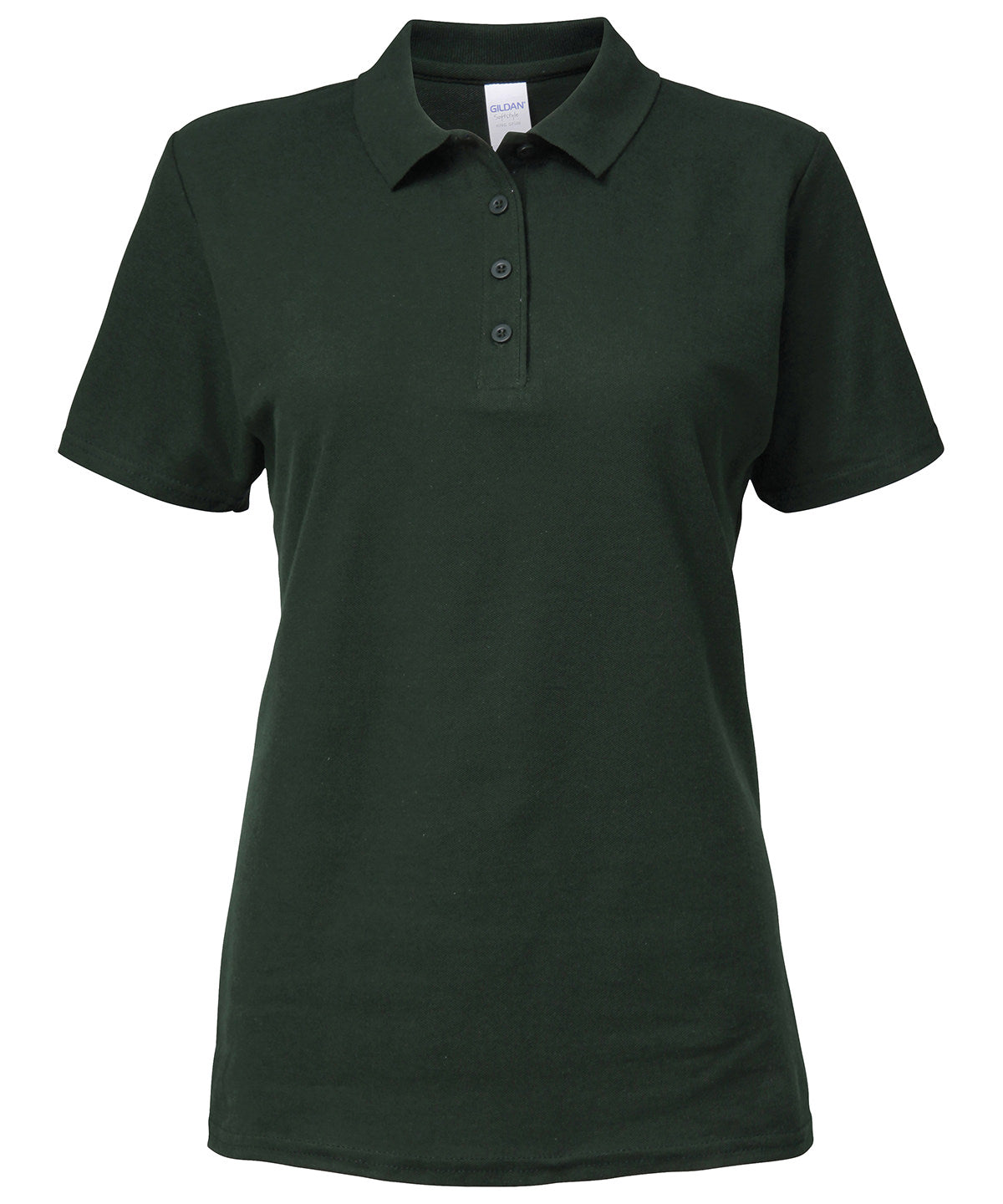 Women's Softstyle double piqué polo