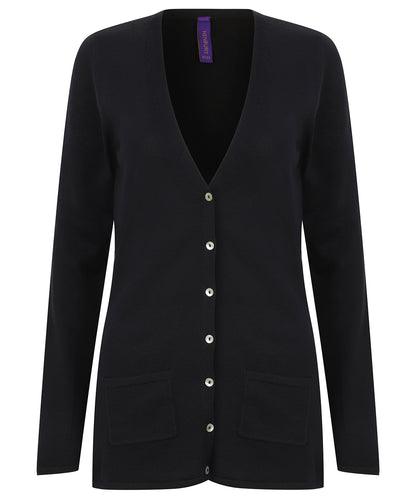 Women's v-button cardigan HB723