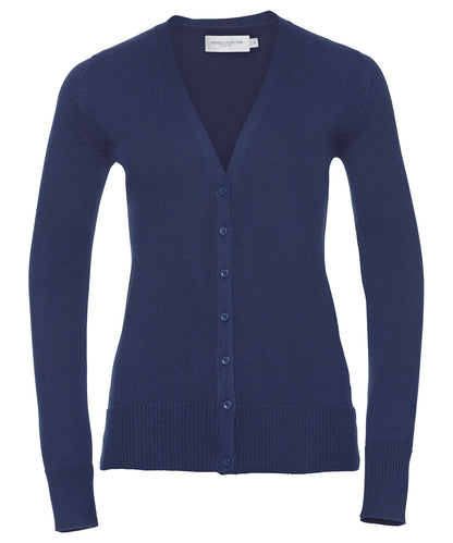 Women's v-neck knitted cardigan J715F