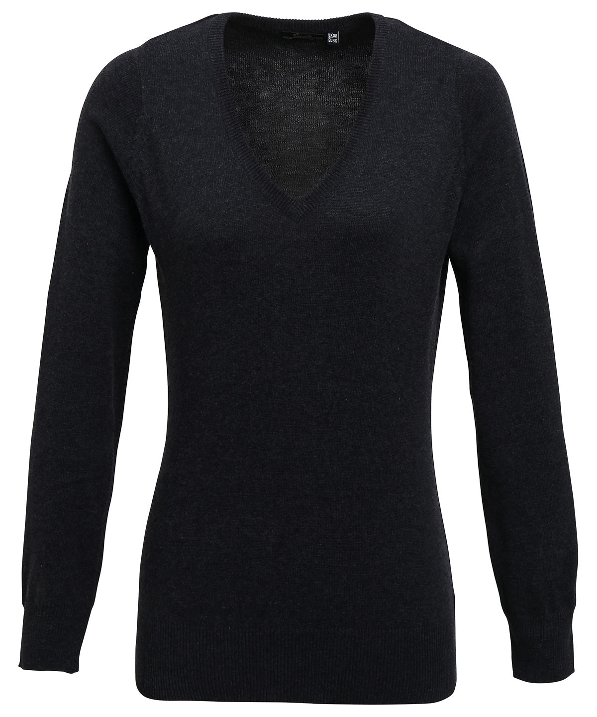 Women's v-neck knitted sweater PR696