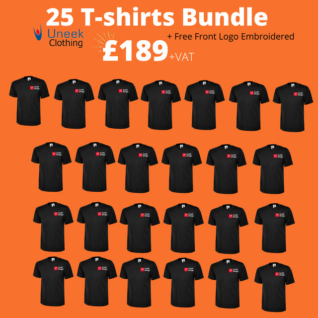 25 T-shirt bundle