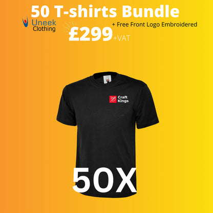 50 T-shirts Bundle