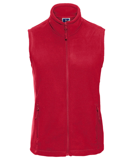 Women's outdoor fleece gilet 8720F