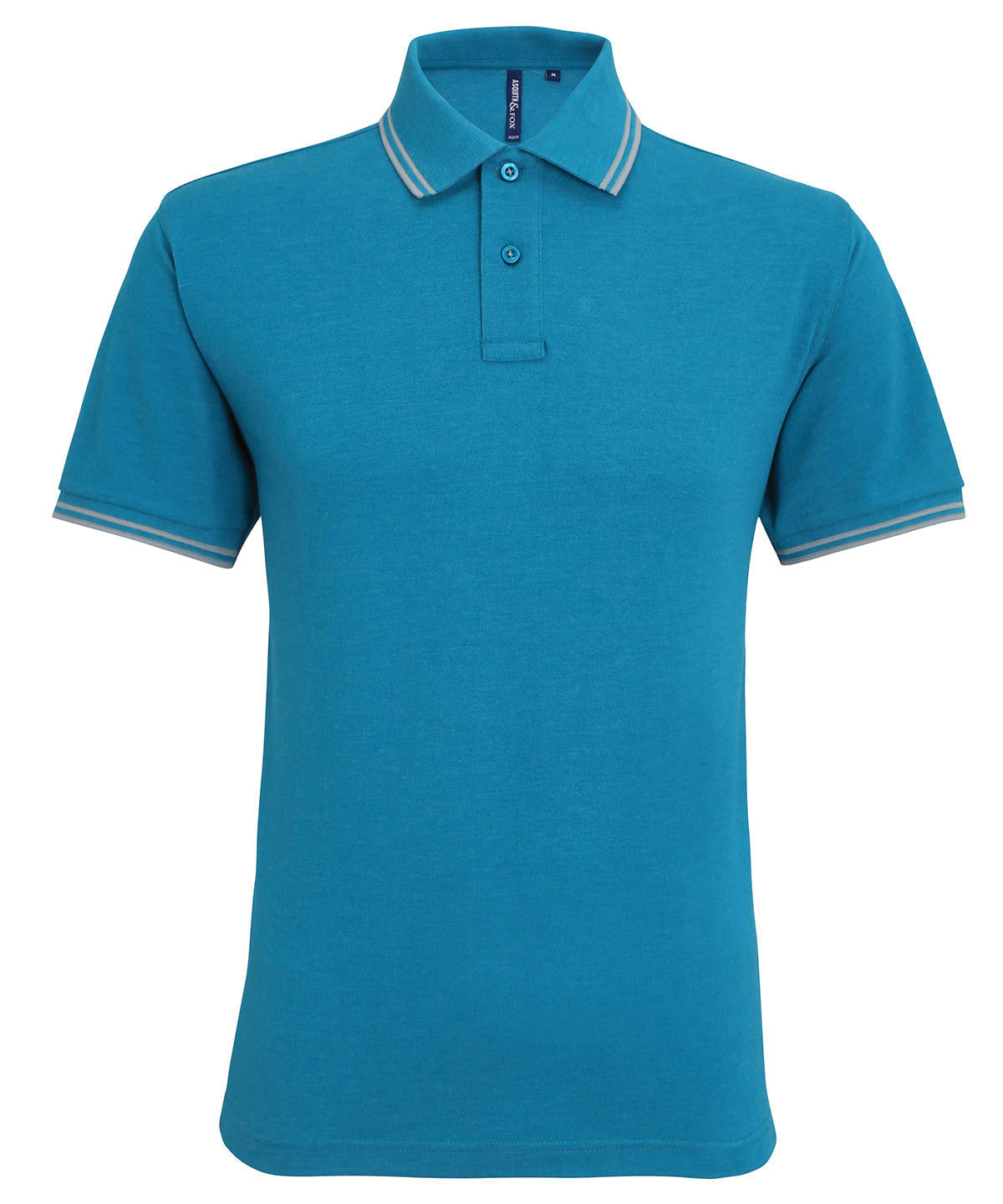 Men's classic fit tipped polo