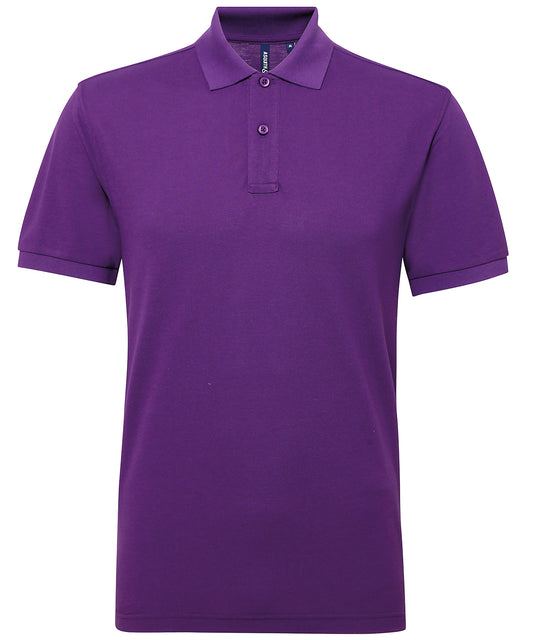 Men's polycotton blend polo