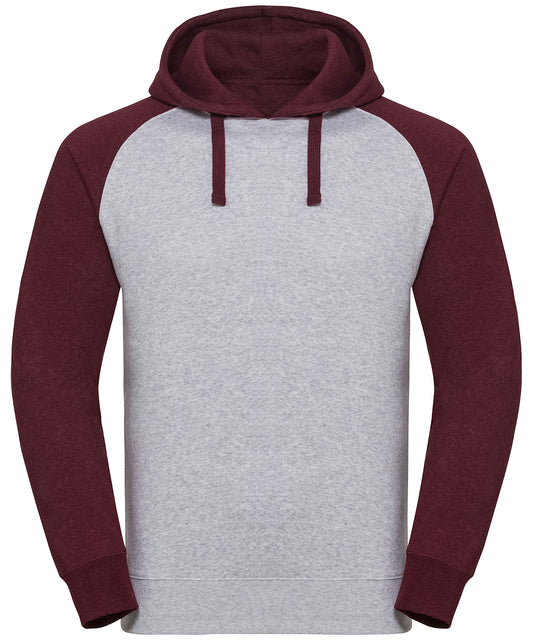 Authentic hooded baseball sweatshirt