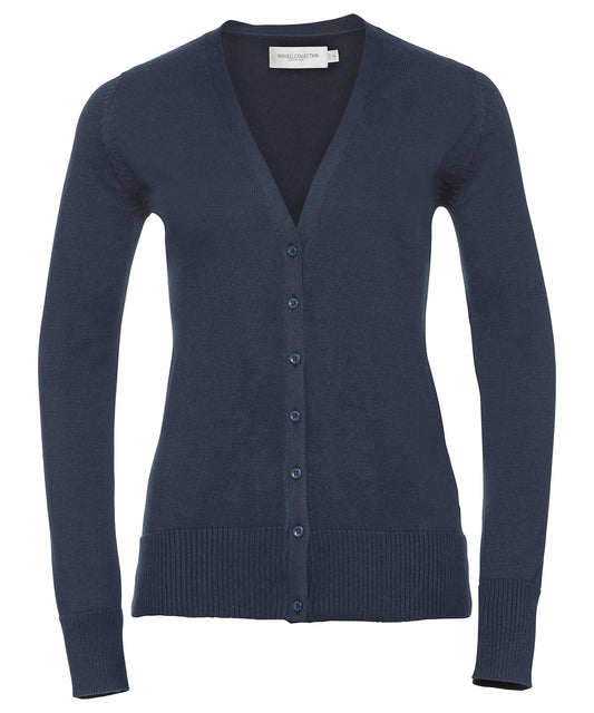 Women's v-neck knitted cardigan J715F