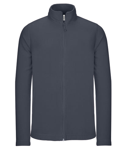 Full-zip microfleece jacket