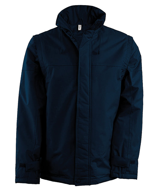 Detachable-sleeved blouson jacket KB693