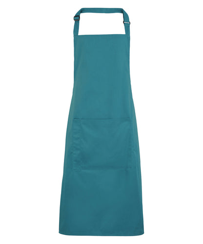 Colours bib apron with pocket PR154