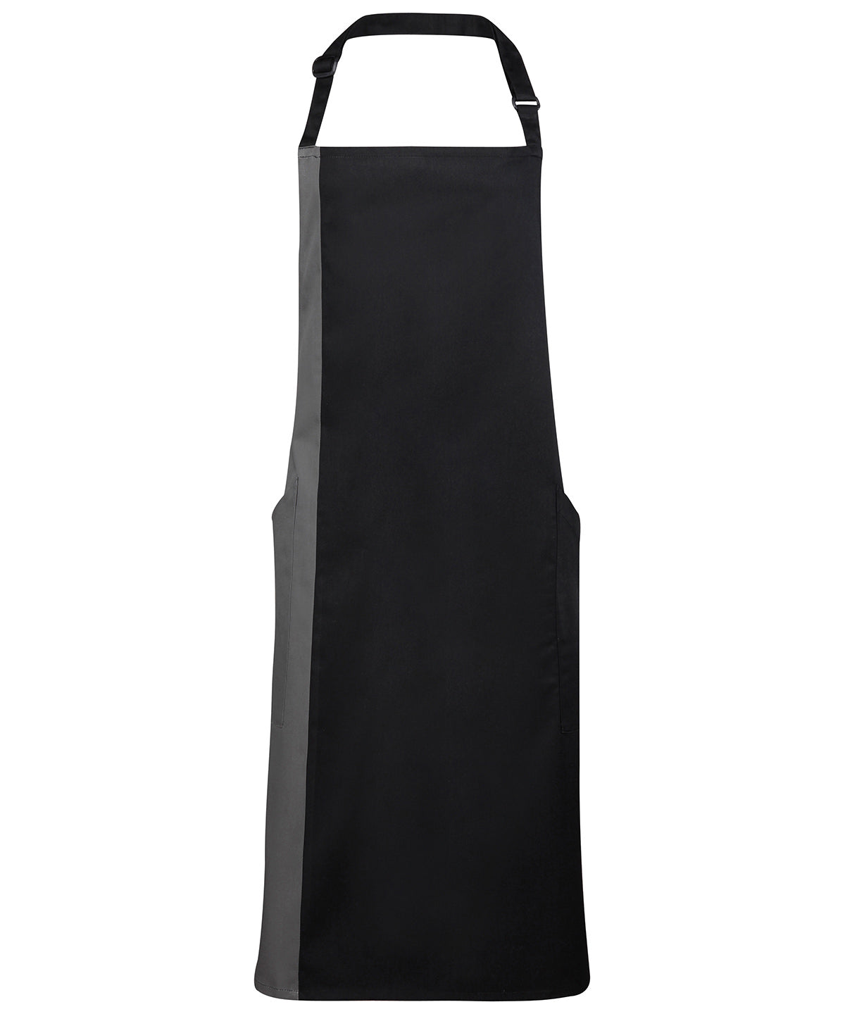 Contrast bib apron PR162