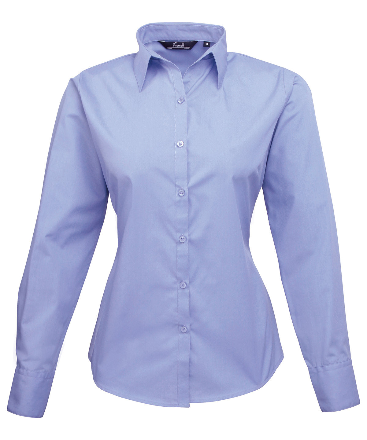 Women's poplin long sleeve blouse PR300